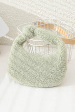 Load image into Gallery viewer, Solid Color Teddy Bear Fur Mini Tote Bag
