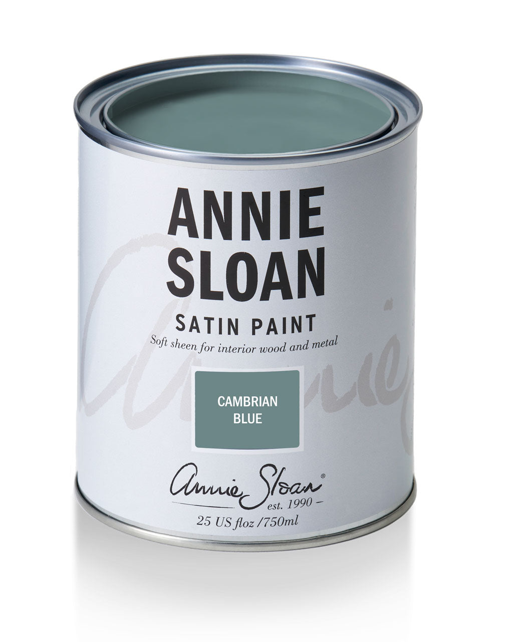 Annie Sloan Satin Paint, Cambrian Blue 750 ml