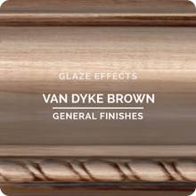 Load image into Gallery viewer, Van Dyke Brown Glaze Effects
