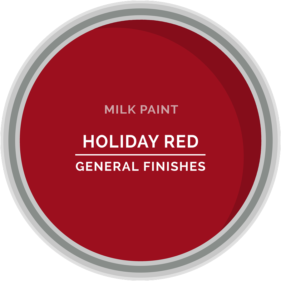 Holiday Red Milk Paint