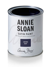 Load image into Gallery viewer, Annie Sloan Satin Paint, Oxford Navy 750 ml
