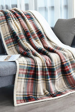 Load image into Gallery viewer, Sherpa Fleece Throw Blanket
