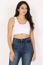 Load image into Gallery viewer, Rib Bra Tank Top
